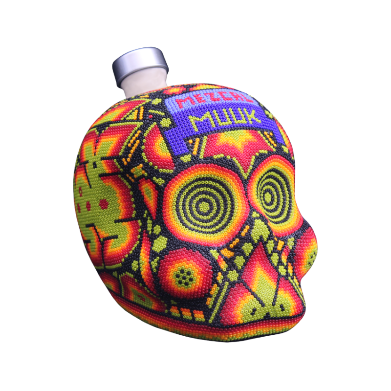 Calavera Huichol -134