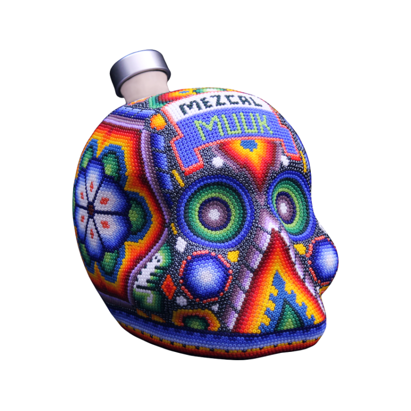 Calavera Huichol -102