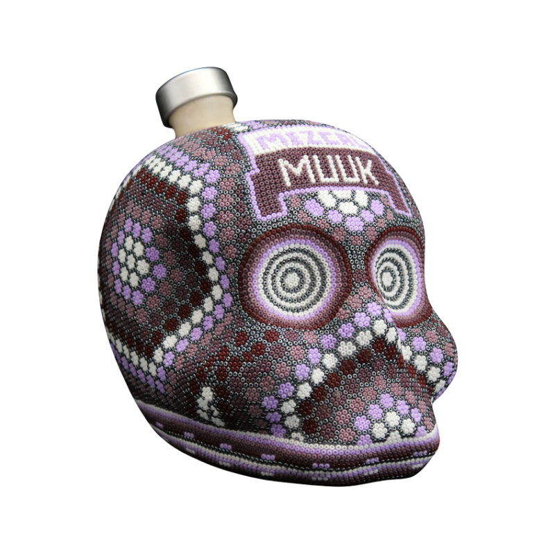 Calavera Huichol -244