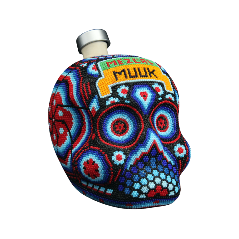 Calavera Huichol -166