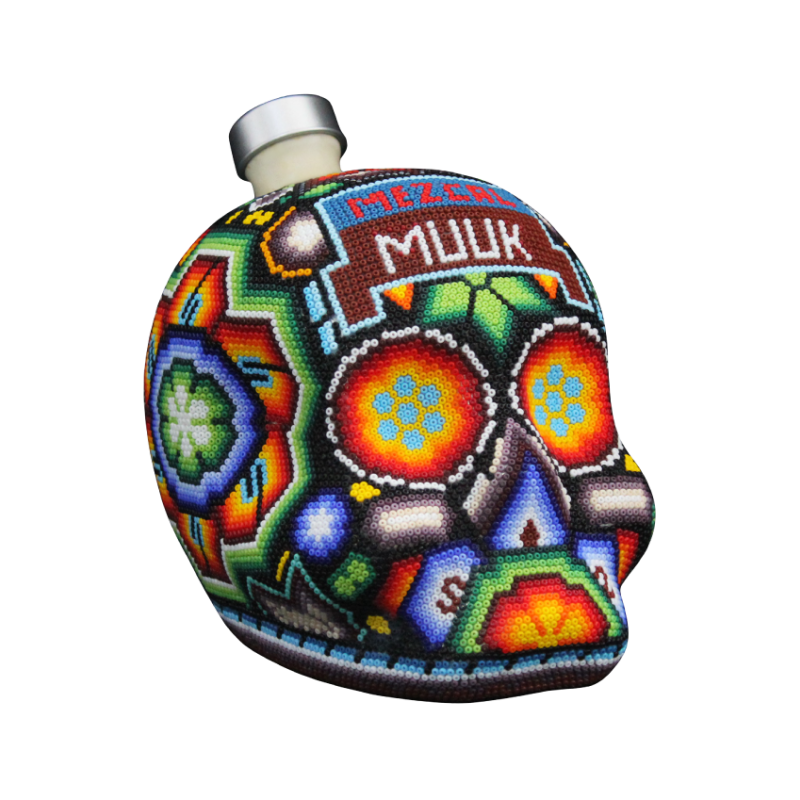 Calavera Huichol -218
