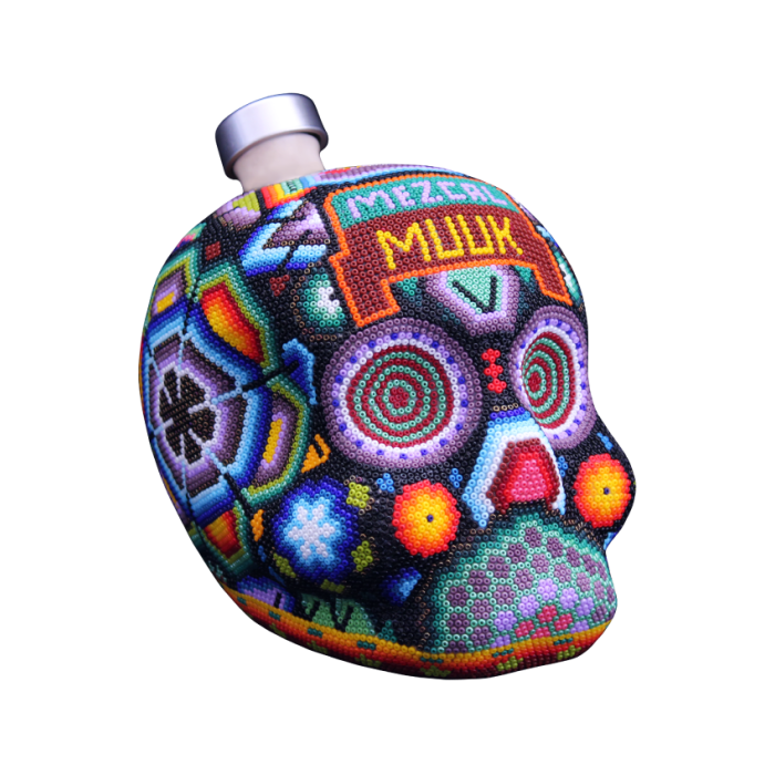 Calavera Huichol -140