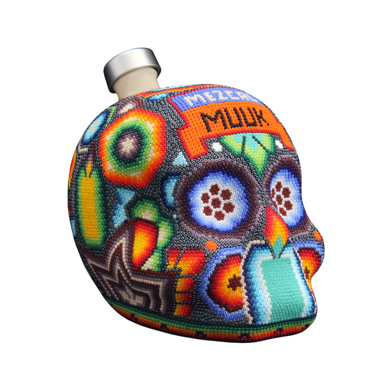 Calavera Huichol -248