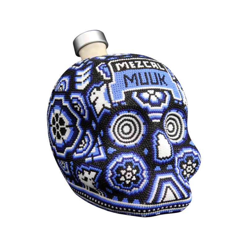 Calavera Huichol -158