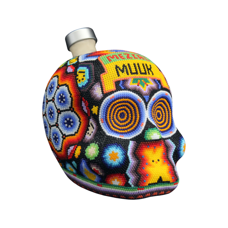 Calavera Huichol -163