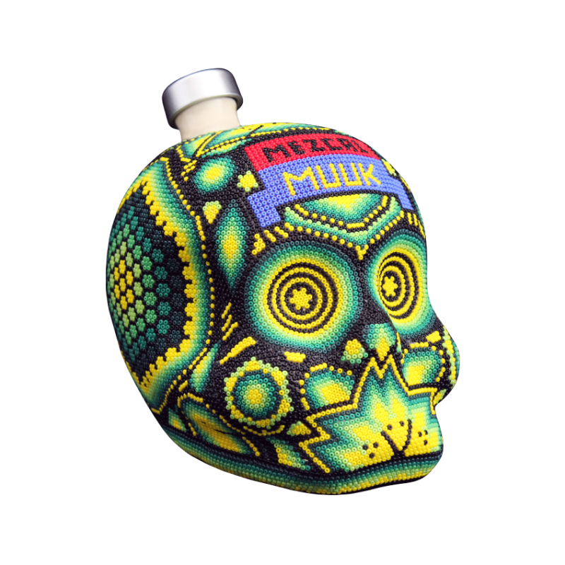 Calavera Huichol -182