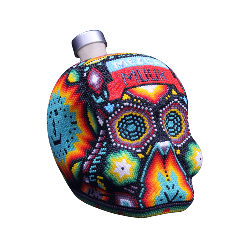 Calavera Huichol -90