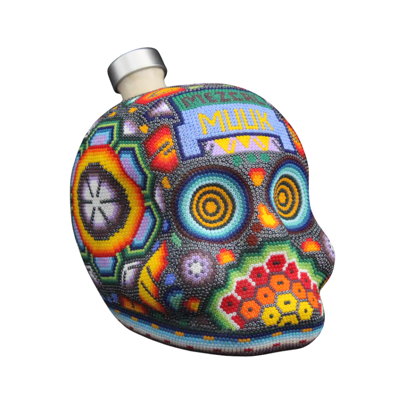 Calavera Huichol -232