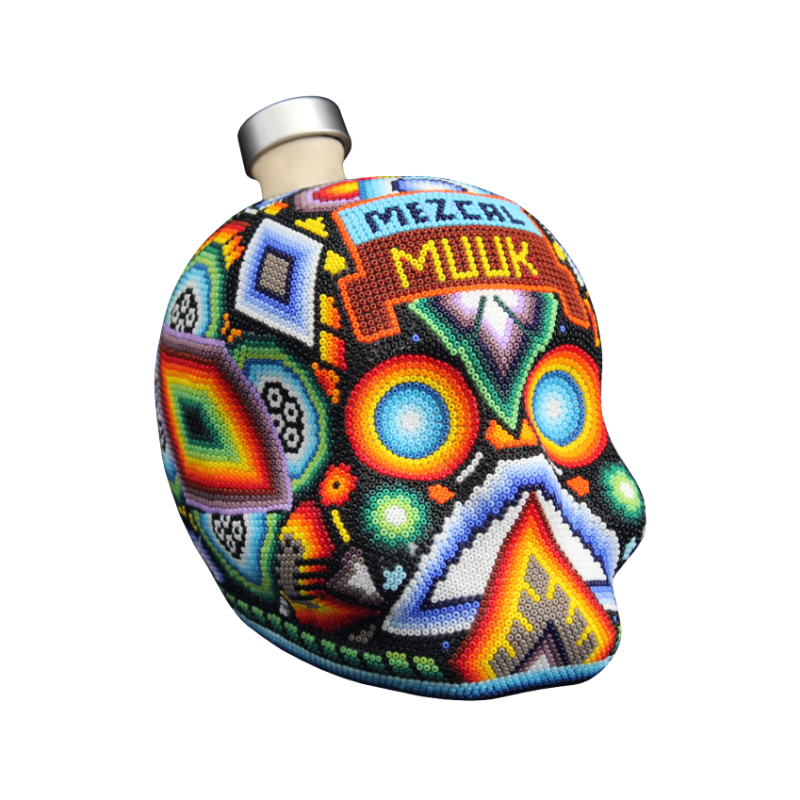 Calavera Huichol -160
