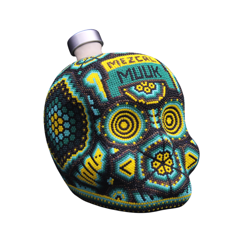 Calavera Huichol -101