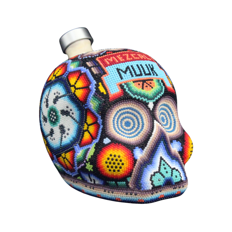 Calavera Huichol -233