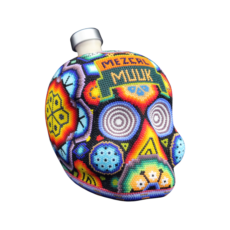 Calavera Huichol -184