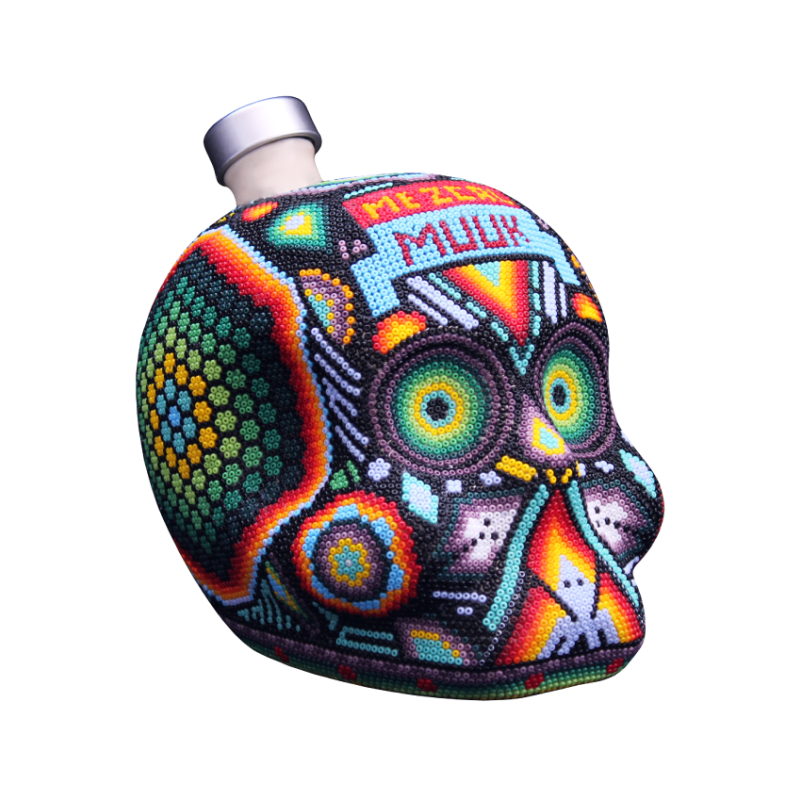Calavera Huichol -117
