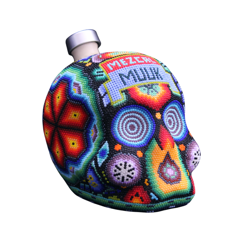 Calavera Huichol -44