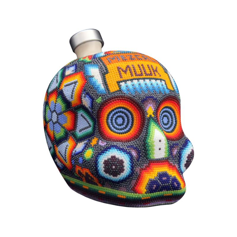Calavera Huichol -246