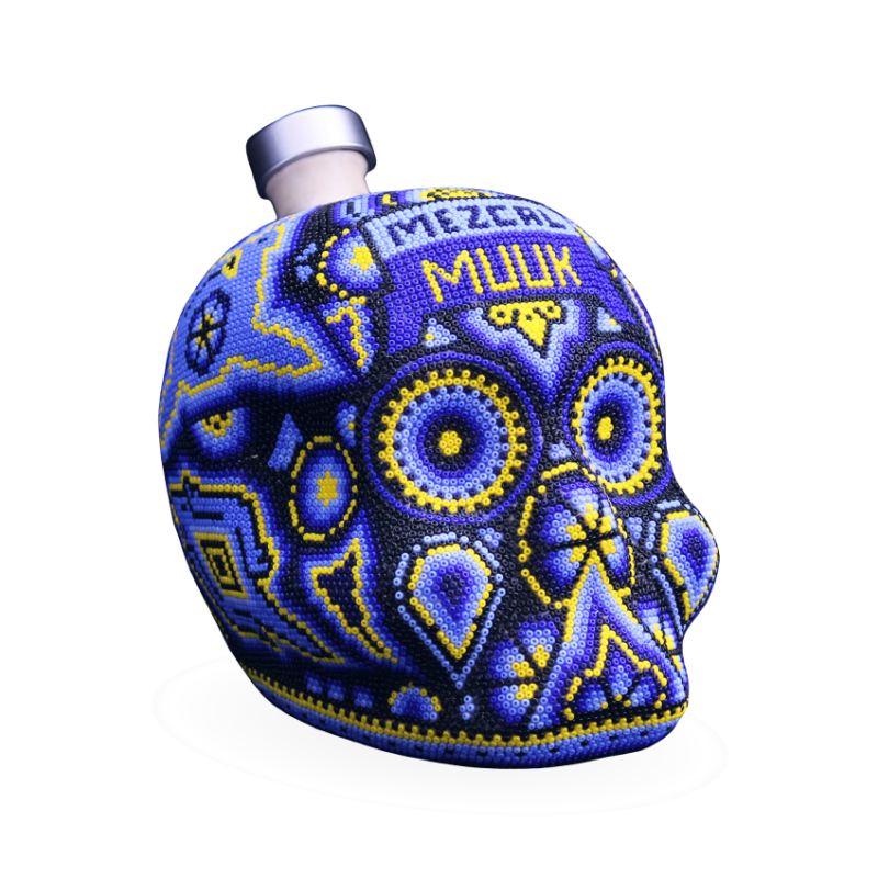Calavera Huichol -29