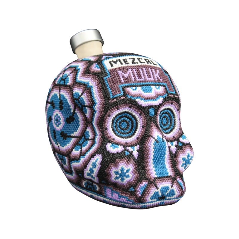 Calavera Huichol -162