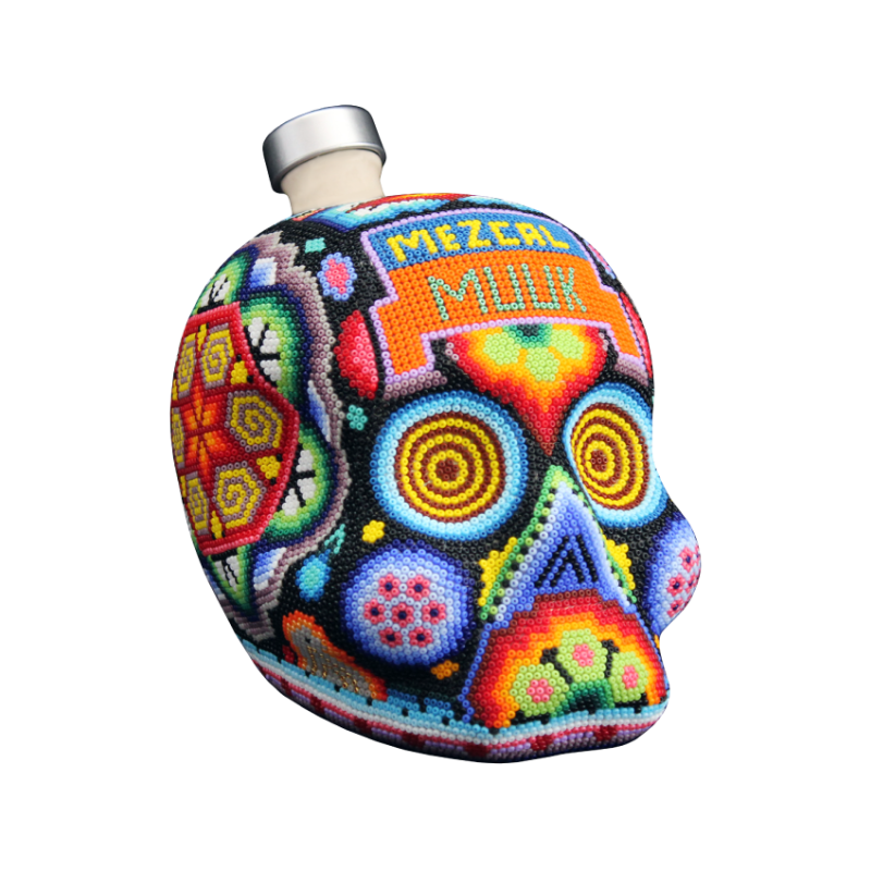 Calavera Huichol -153