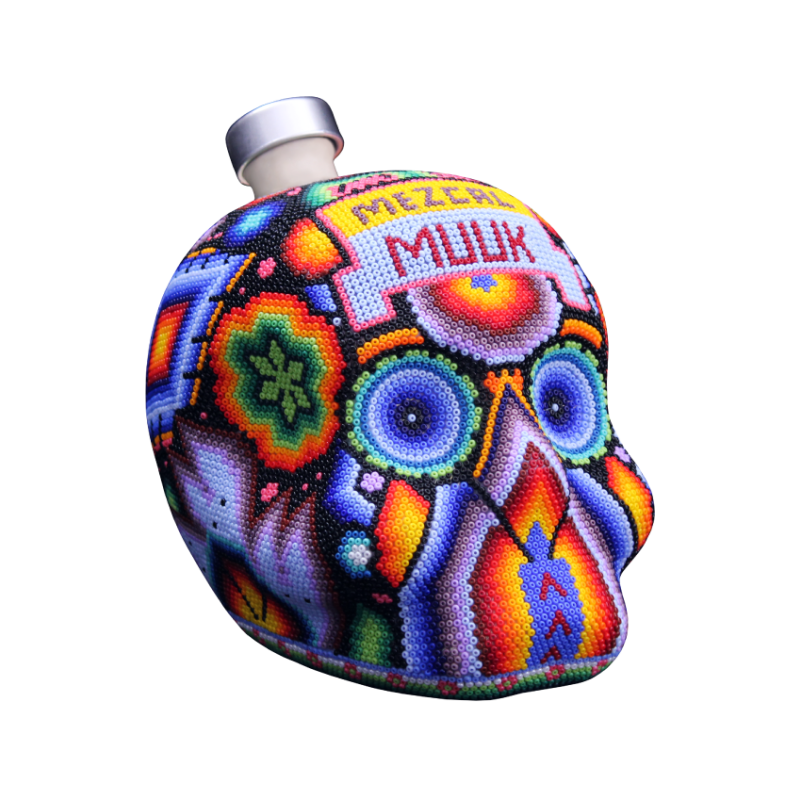 Calavera Huichol -76