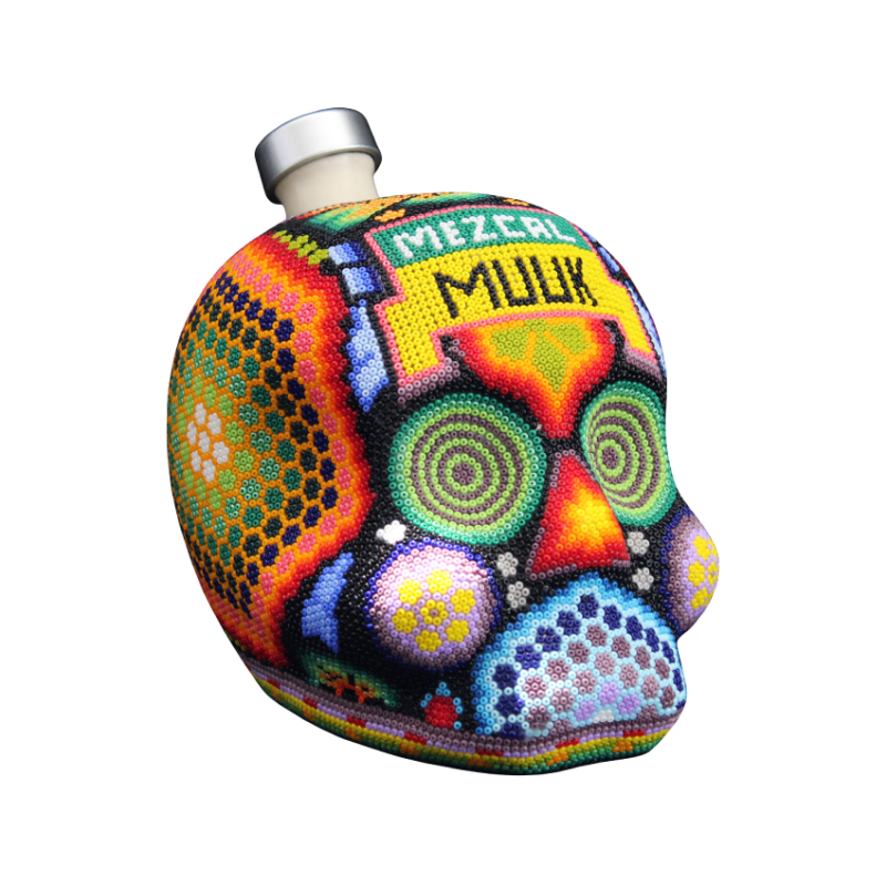 Calavera Huichol -169