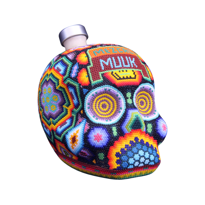 Calavera Huichol -144
