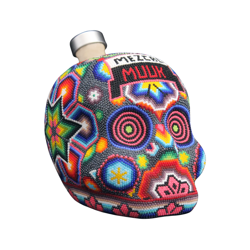 Calavera Huichol -257