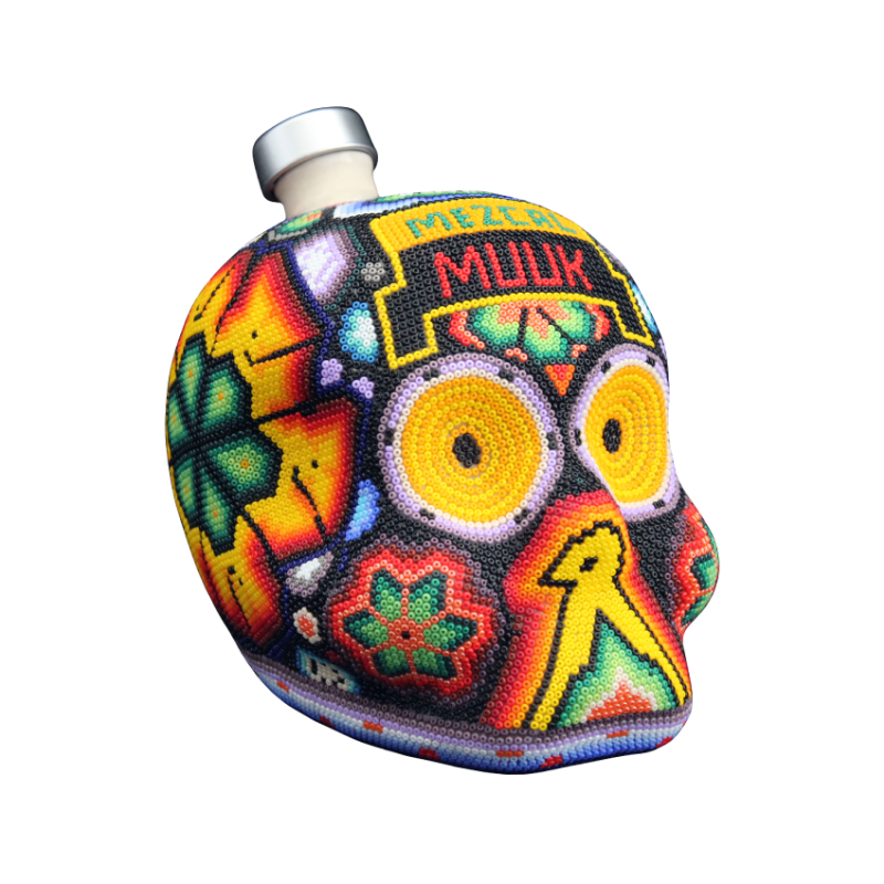 Calavera Huichol -180