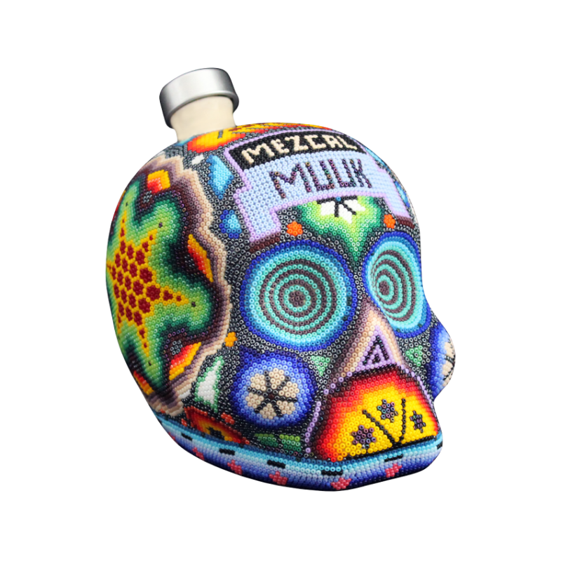 Calavera Huichol -239