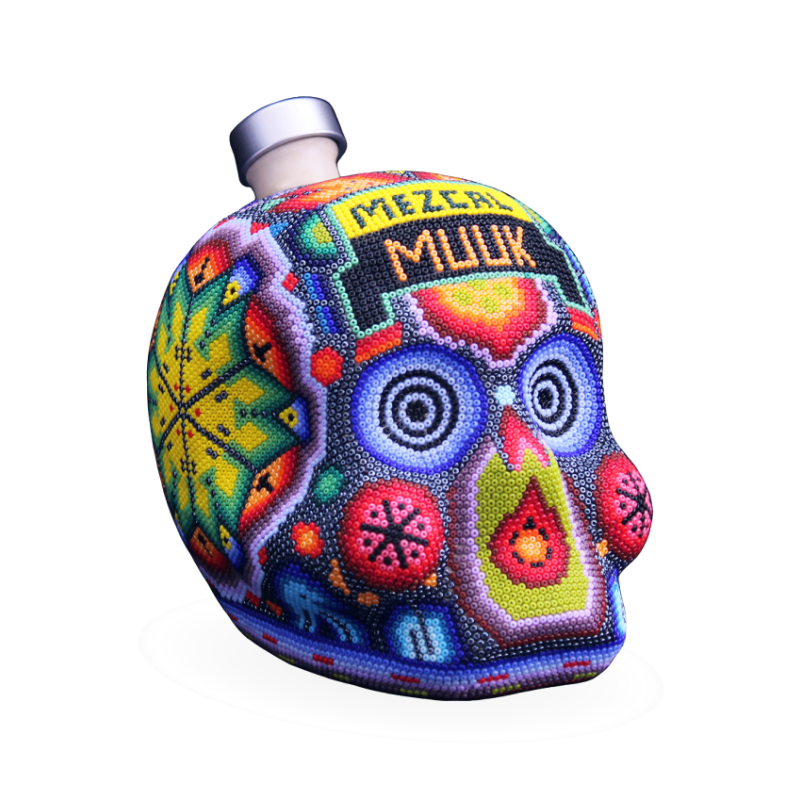 Calavera Huichol -26
