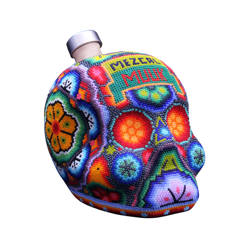Calavera Huichol -54