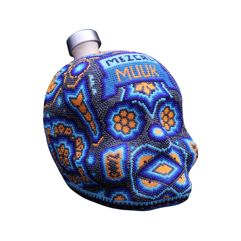 Calavera Huichol -53