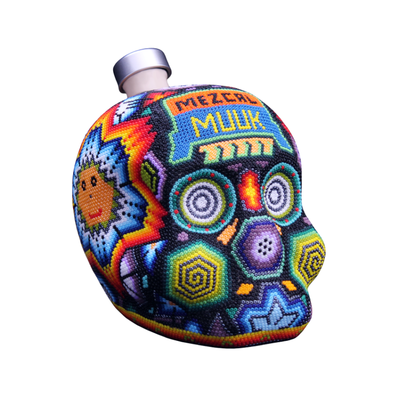 Calavera Huichol -95