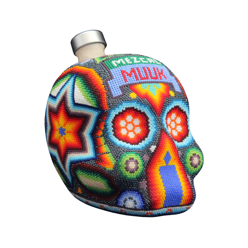 Calavera Huichol -252