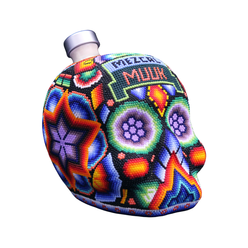 Calavera Huichol -55