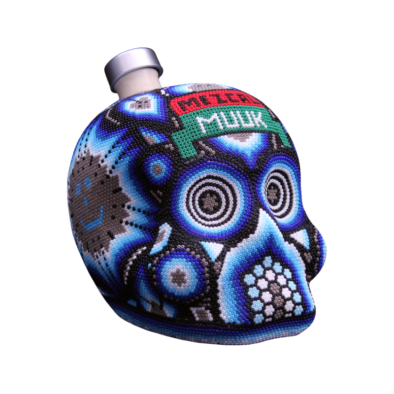 Calavera Huichol -111