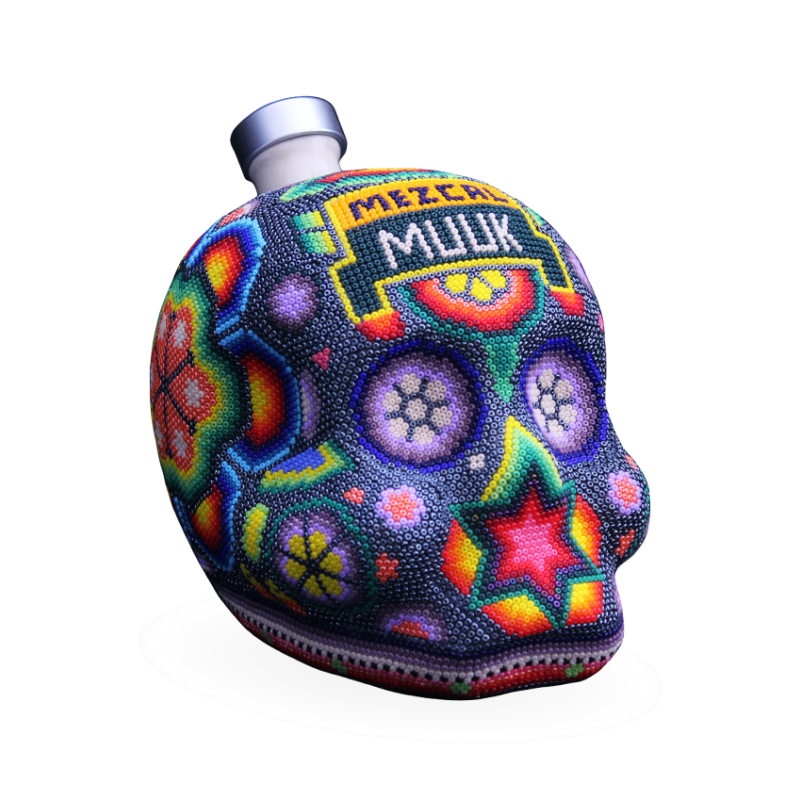 Calavera Huichol -24