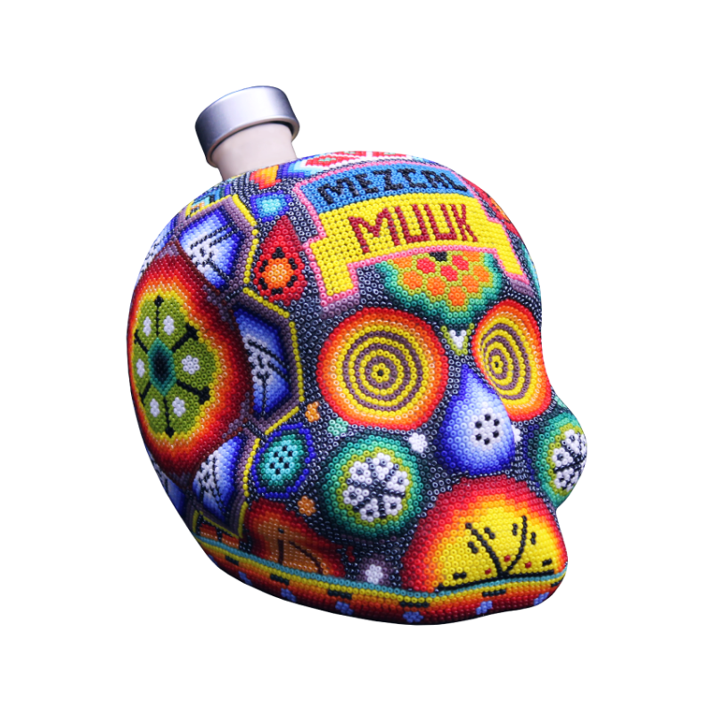 Calavera Huichol -80