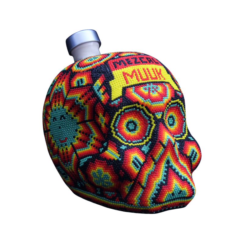 Calavera Huichol -47