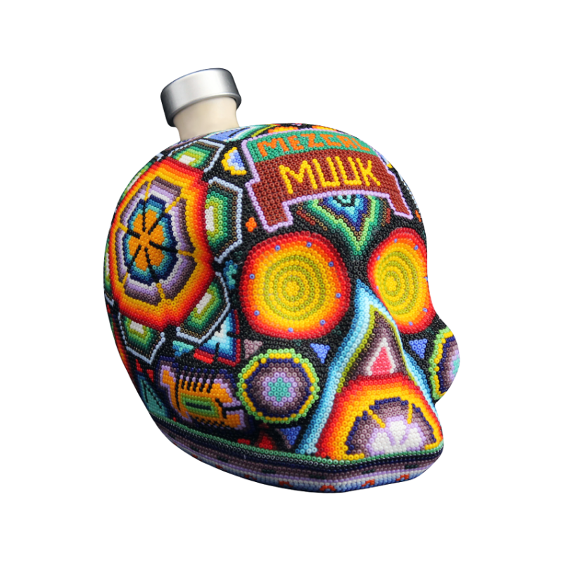 Calavera Huichol -156