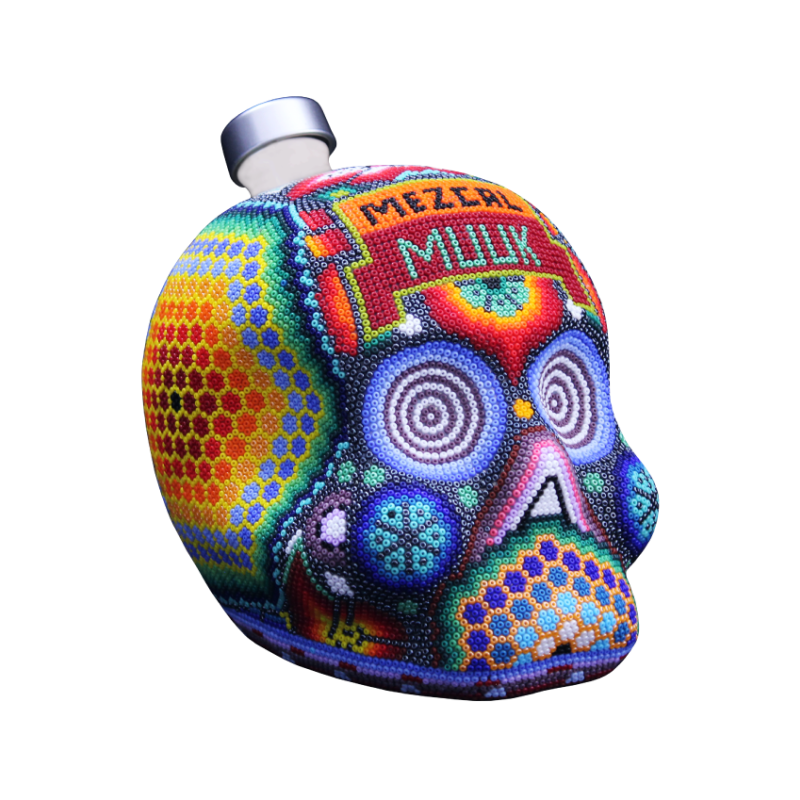 Calavera Huichol -85