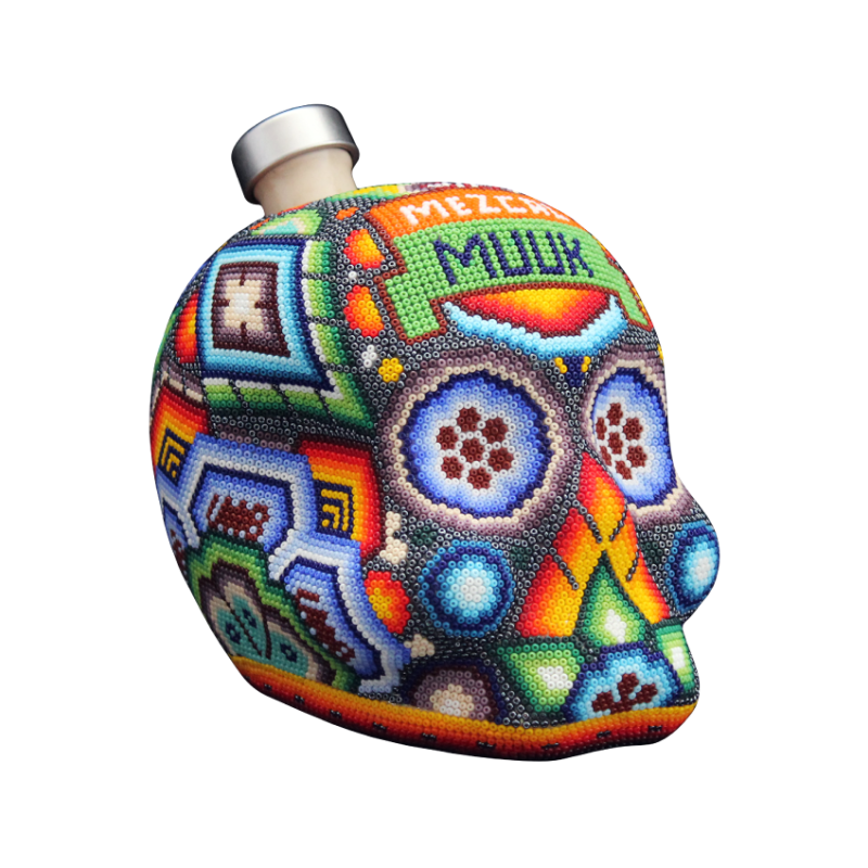 Calavera Huichol -256