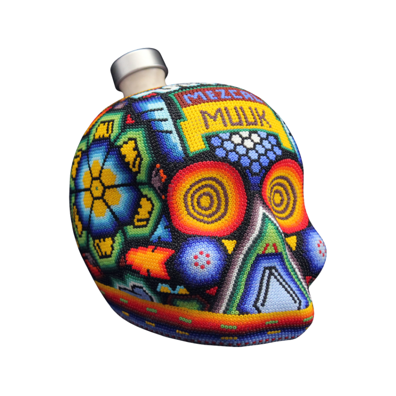 Calavera Huichol -249