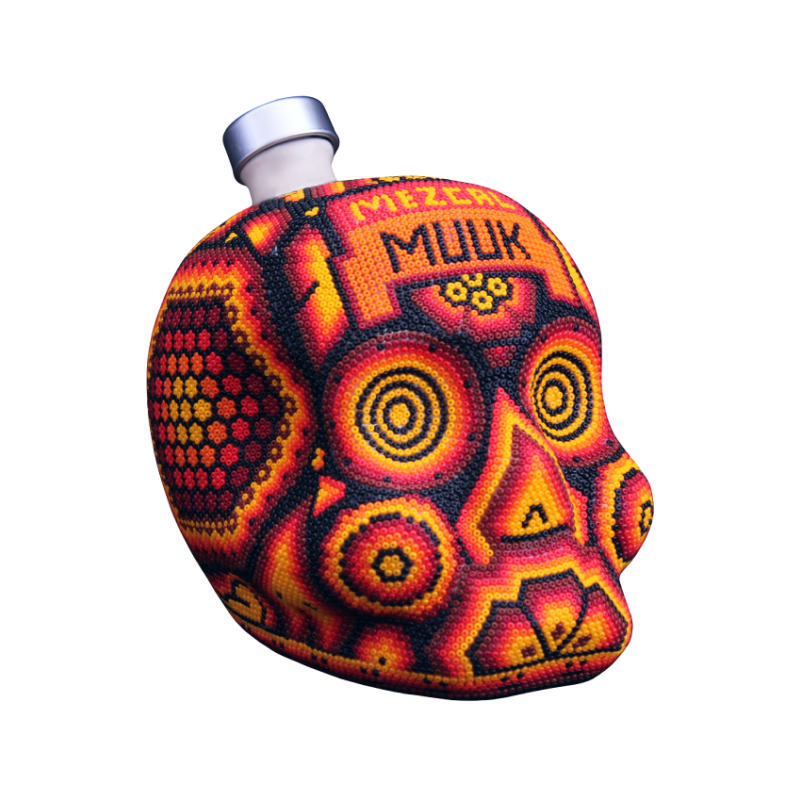 Calavera Huichol -146