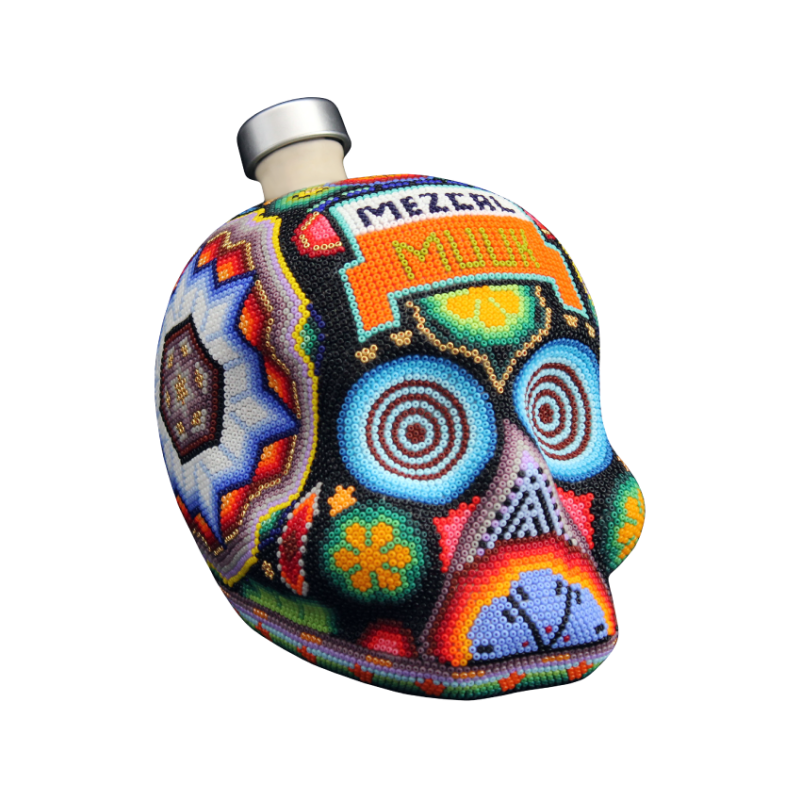 Calavera Huichol -161