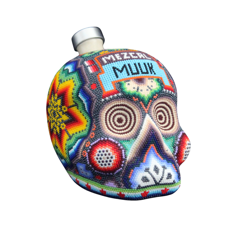 Calavera Huichol -234