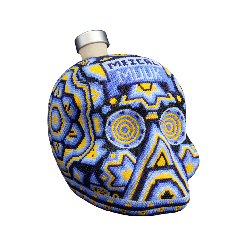 Calavera Huichol -154