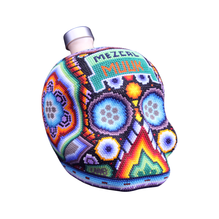 Calavera Huichol -133