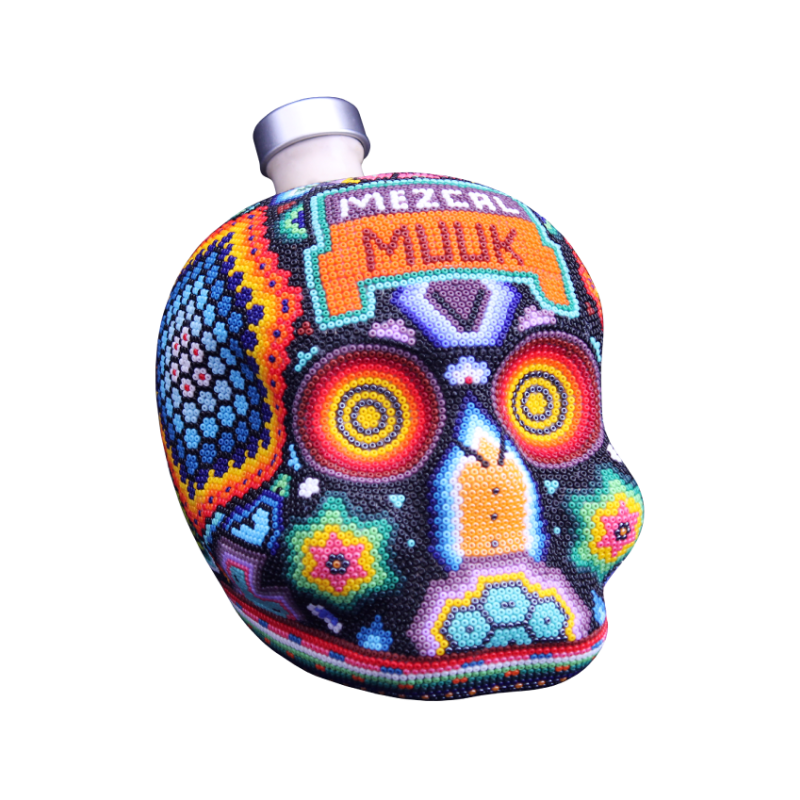Calavera Huichol -127