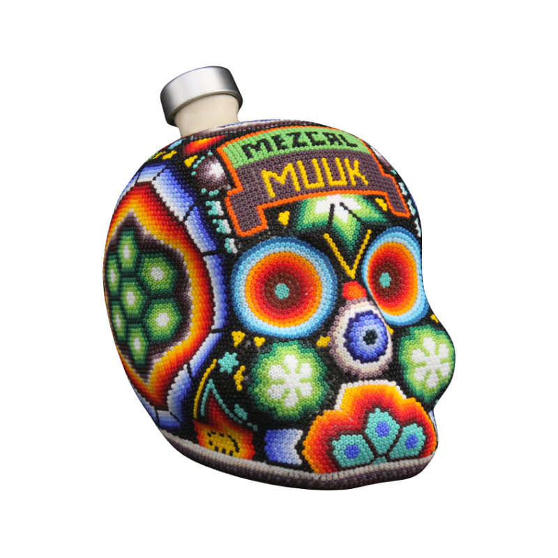 Calavera Huichol -229