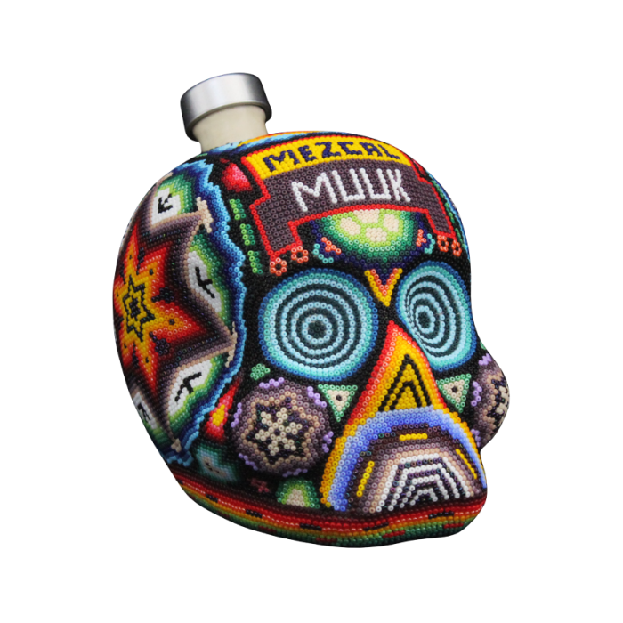 Calavera Huichol -215
